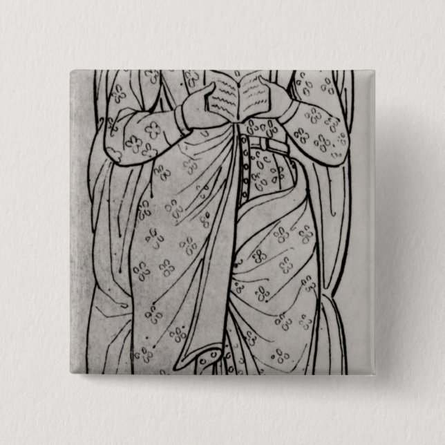 Recumbanten Eleanor av Aquitaine Knapp (Framsida)