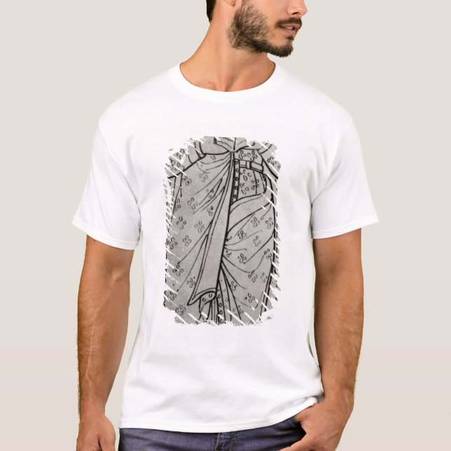 Recumbanten Eleanor av Aquitaine T Shirt (Framsida)