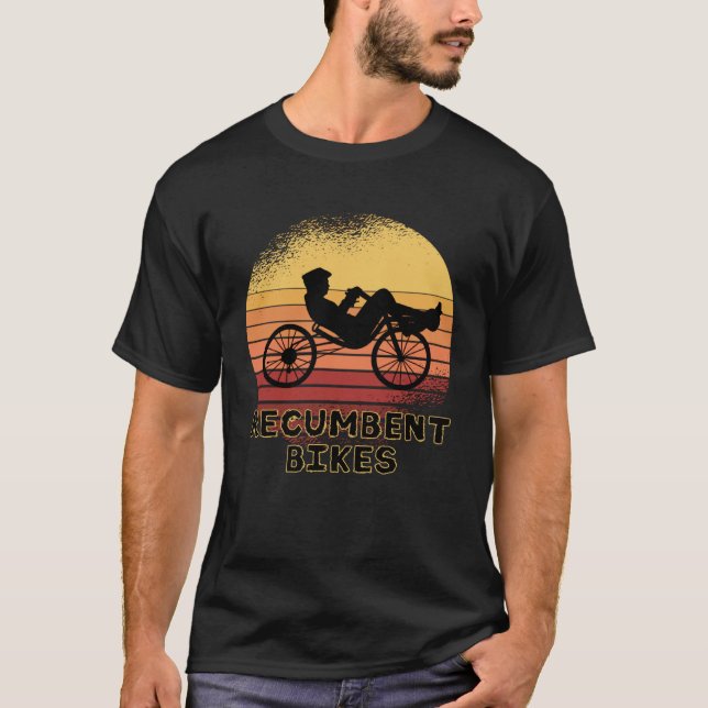 Recumbent Bikes T Shirt (Framsida)