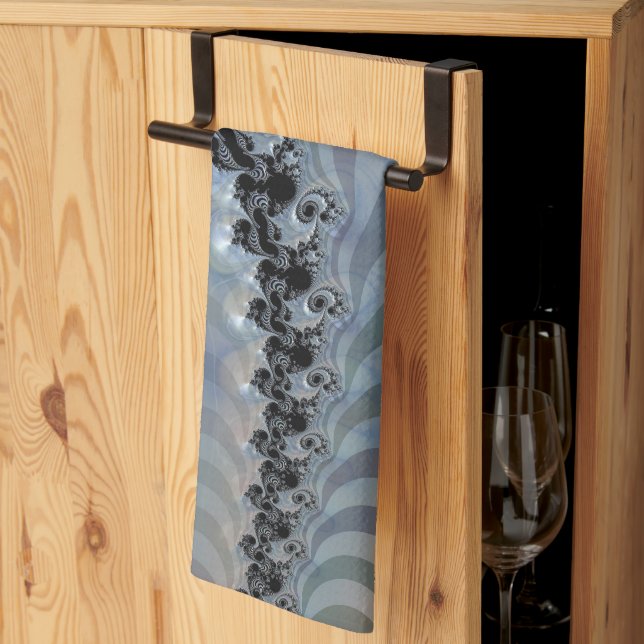 Recursive Realms Kökshandduk (Thirds Fold)