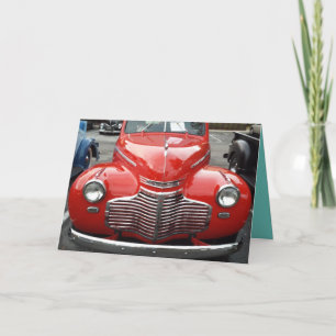 Red 1941 Chevy Coupe Kort