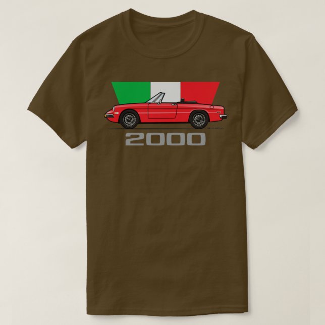 red 2000 t shirt (Design framsida)