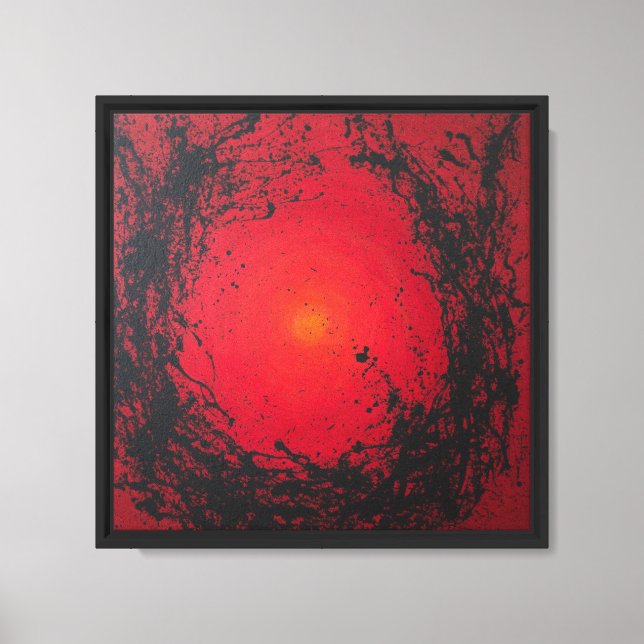 Red#3-Kanvastryck Canvastryck (Framsida)