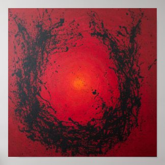 Red#3 poster Art-utskrift