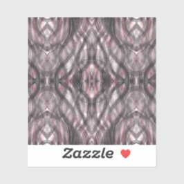 Red Abstract Dark Crimson Black Watercolor Art Klistermärken