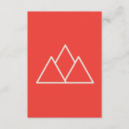 Red Abstract Wallpaper | Bold Minimalist Design Tilläggskort