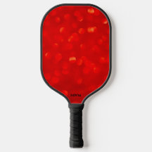 Red Abstrakt Monogram Pickleball Paddles