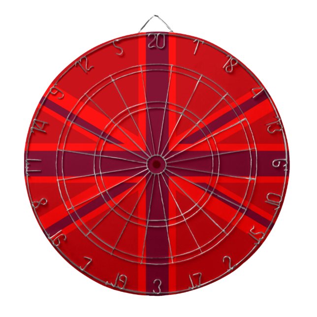 Red Accent Union Jack Design Piltavla (Framsidan)