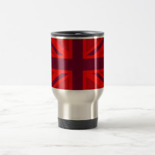 Red Accent Union Jack Design Resemugg