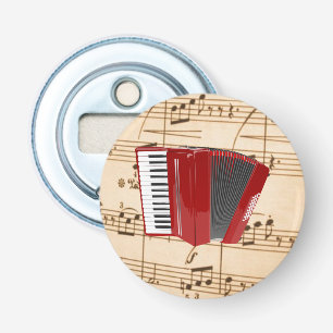 Red Accordion Flasköppnare