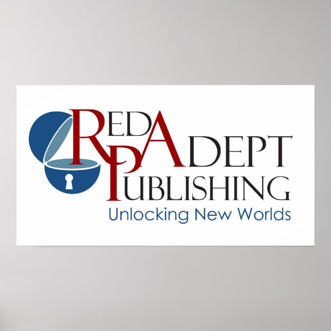 Red Adept Publishing Poster (Framsidan)