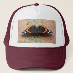 Red Admiral Butterfly Hat Keps