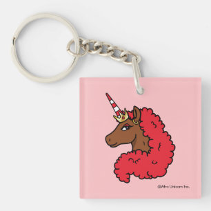 Red Afro Unicorn