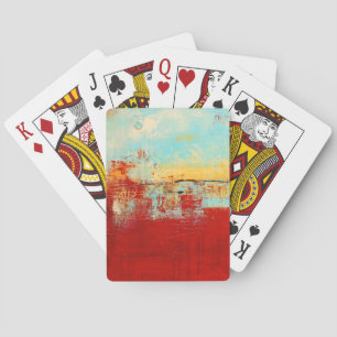 Red Alaska Abstrakt Casinokort