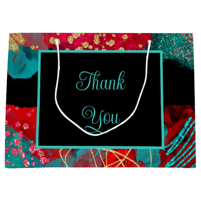 Red Alcohol Bläck Födelsedagsfest (Framsidan)