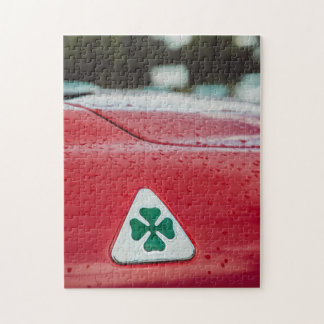 Red Alfa Romeo Quadrifoglio Pussel