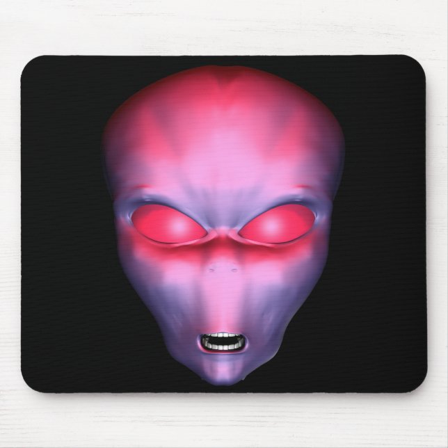 Red Alien Ansikte Musmatta (Framsidan)