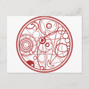 Red Alien Design Vykort