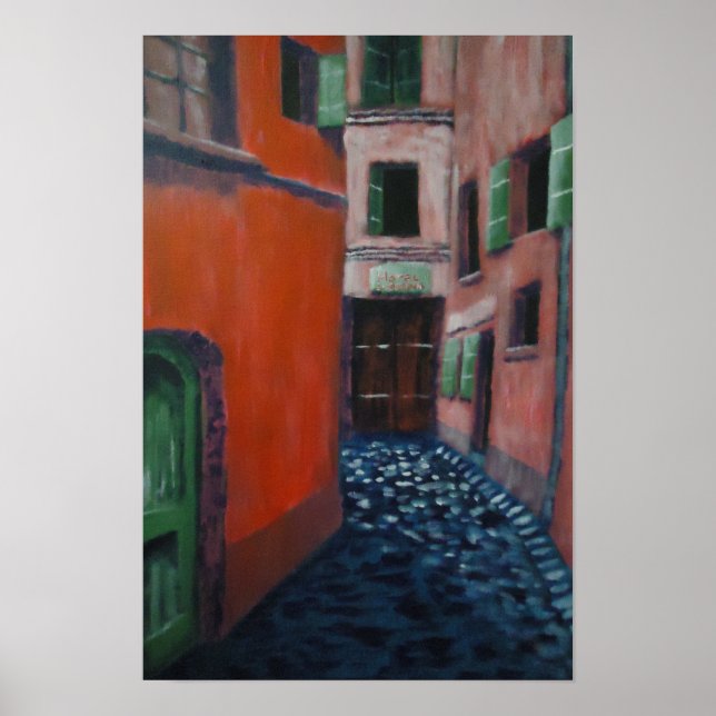 Red Alley Poster (Framsidan)