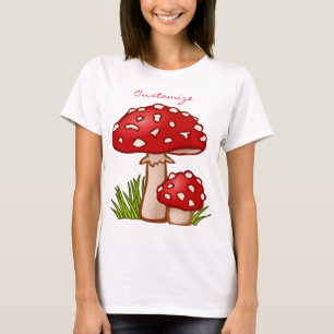 Red Amanita Mushroom Thunder_Cove T Shirt