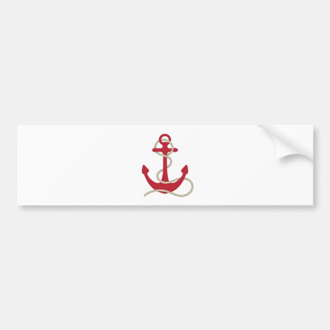 Red Anchor Bildekal (Framsidan)