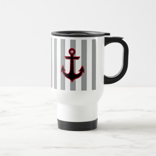 Red Anchor, Boat Anchor, Frakt Anchor, Rand Resemugg (Höger)