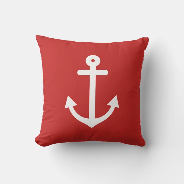 Red Anchor Kudde (Framsida)