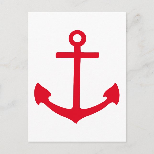 Red Anchor Vykort (Framsida)