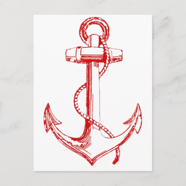 Red Anchor Vykort (Framsida)