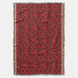 Red and Black Bamboo Filt