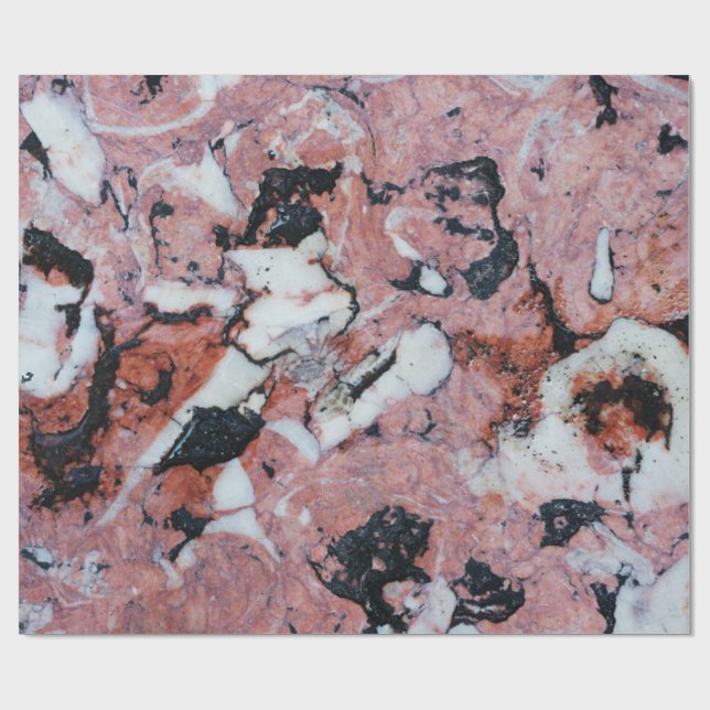 Red and Black Brecciated Marble Stone Texture with Presentpapper (Platt)