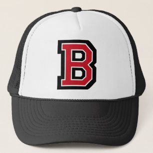 Red and Black Brev ’B’ Keps