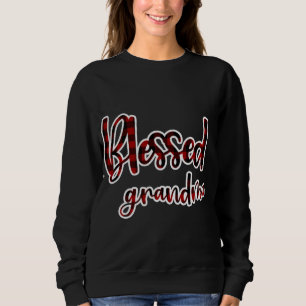 Red and Black Buffalo Play Bllied Grandma Matchi T Shirt