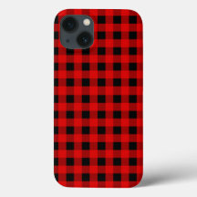 Red and Black Buffalo Play Helgdag gingham