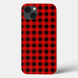 Red and Black Buffalo Play Helgdag gingham