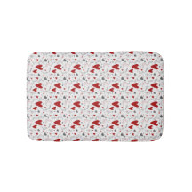 Red and Black Doodle Hearts Love