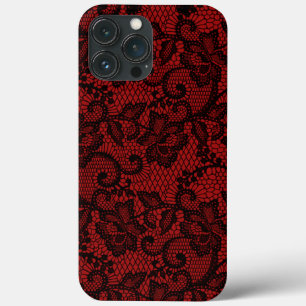 Red and Black Faux Snöre