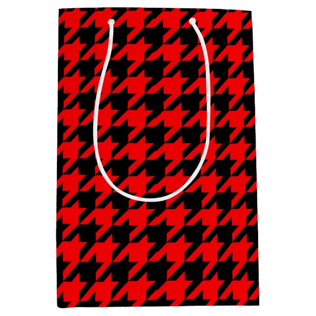 Red and Black Houndstooth Check (Framsidan)