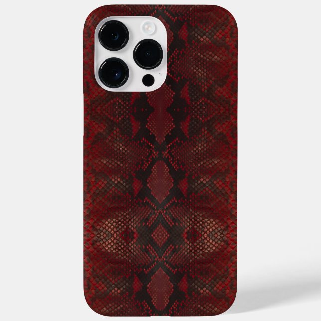 Red and Black Python Print (Baksida)