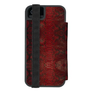 Red and Black Python Print