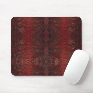 Red and Black Python Print Musmatta