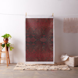 Red and Black Python Print Tyg