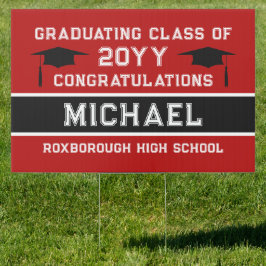 Red and Black School Färg Studenten