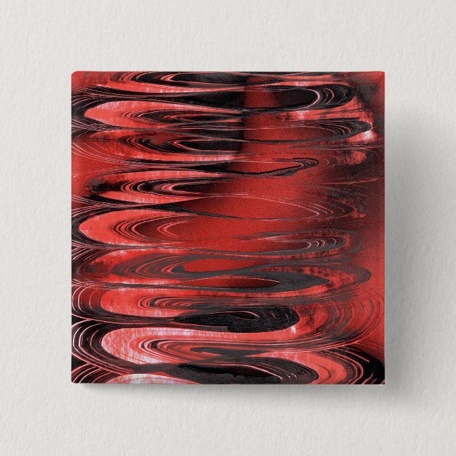 Red and Black Surreal Vår Knapp (Framsida)