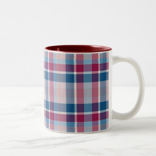 Red and Blue Classic Play Två-Tonad Mugg