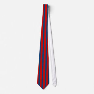 Red and Blue Lodrät Rand Tie Slips