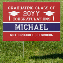 Red and Blue School Färg Studenten