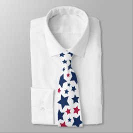 Red and Blue Stars - American flagga mönster Slips