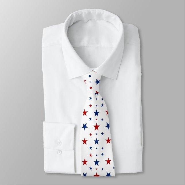 Red And Blue Stars  Slips (Bunden)