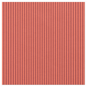 Red and Brown Färgad Stripe Mönster Tyg